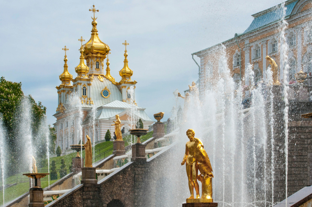 Экскурсия в Петергоф
